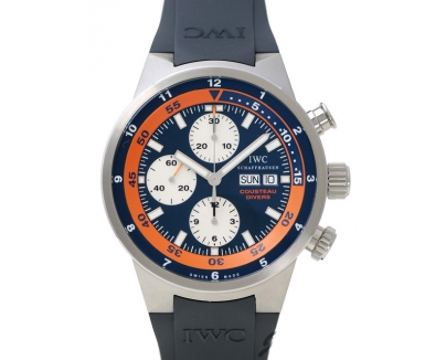 IWC 時計 スーパーコピー 韓国 アクアタイマークロノ クストーダイバーズ 2007 IW378101
