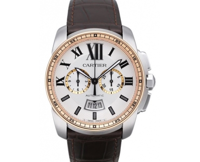 Cartier カルティエ 時計 韓国 スーパーコピー カリブル ドゥ クロノグラフ / Ref.W7100043