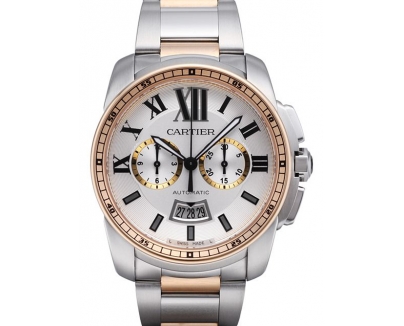 Cartier カルティエ 時計 韓国 スーパーコピー カリブル ドゥ クロノグラフ / Ref.W7100042