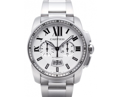 カルティエ 時計 韓国 スーパーコピー Cartier カリブル ドゥ クロノグラフ / Ref.W7100045