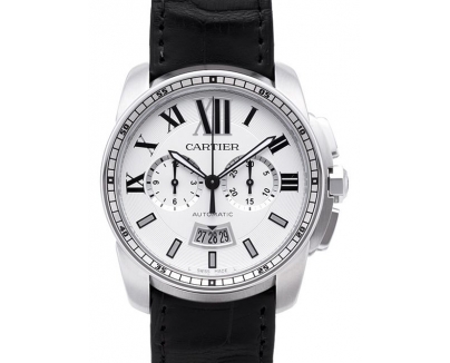 カルティエ 時計 韓国 スーパーコピー Cartier カリブル ドゥ クロノグラフ / Ref.W7100046
