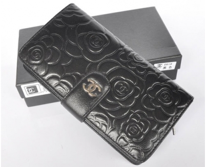 シャネル 財布 韓国 スーパーコピー 長財布 091-black