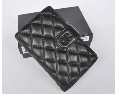 シャネル 財布 韓国 スーパーコピー 長財布 093-black