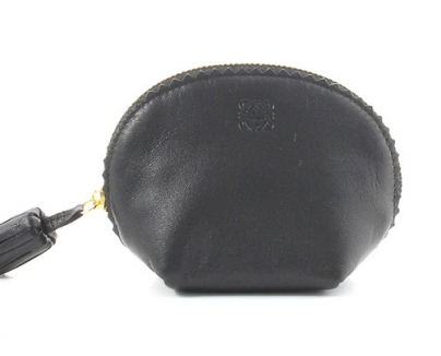ロエベ 韓国 スーパーコピー LOEWE アマソナ シープスキン コインケース小銭入れ ブラック 18281B591100
