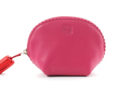 ロエベ 韓国 スーパーコピー LOEWE アマソナ シープスキン コインケース小銭入れ マゼンタ 18281B597440