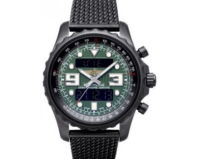 韓国 ブライトリング スーパーコピー n級品 クロノスペース ブラックスティール / Ref.M785L21ACB