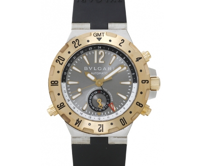 ブルガリ 時計 韓国 スーパーコピー ディアゴノ プロフェッショナル GMT GMT40C5SGV