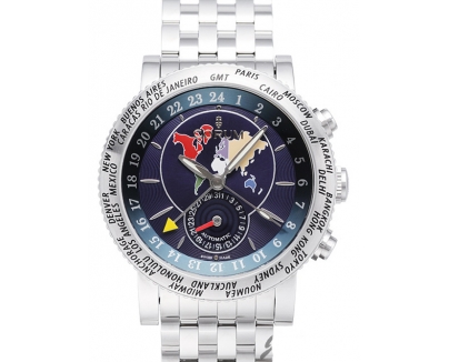 コルム 時計 韓国 スーパーコピー CORUM クラシカルGMT ワールドタイム 983.201.20/ M400.FB24