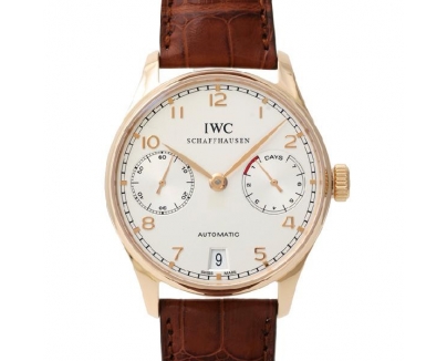 IWC ポルトギーゼ オートマチック ピンクゴールド IW500101 シルバー