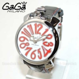 ガガミラノ 時計 スーパーコピー n級 マニュアーレ マヌアーレ 40mm ホワ...