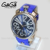 ガガミラノ 時計 スーパーコピー n級 マニュアーレ マヌアーレ 48mm ブル...