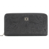 ロエベ 韓国 スーパーコピー LOEWE アマソナ シープスキン 長財布 ブラッ...