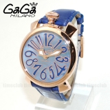 ガガミラノ 時計 スーパーコピー n級品 マニュアーレ マヌアーレ 40mm ブ...
