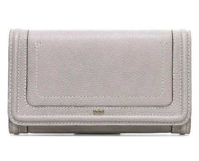 クロエ CHLOE パラティ カーフレザー 長財布 カシミアグレー【CASHMERE GREY】 3P0389 043 06T