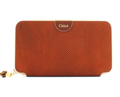 クロエ CHLOE ベア 長財布 レッドブッシュ【RED BUSH】＆ベージュ 3P0152-833-52M 