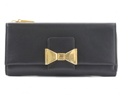 クロエ CHLOE ボビィ 長財布 ブラック 3P0489-834-001