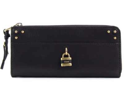 クロエ CHLOE オーロラ 長財布 ブラック 3P0143-751-001