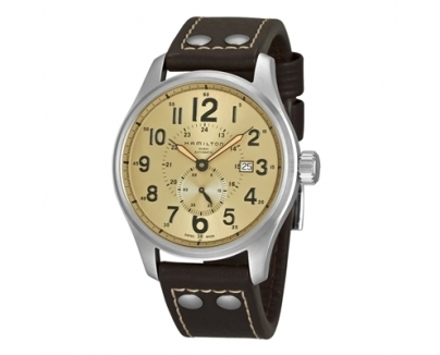 ハミルトン メンズ カーキ オフィサー オート KHAKI OFFICER AUTO H70655723