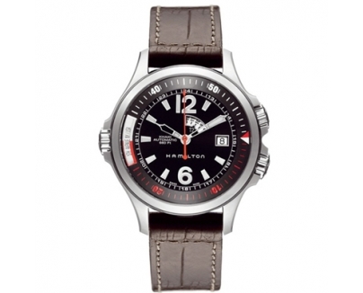 ハミルトン メンズ カーキ ネイビー GMT KHAKI NAVY GMT H77555735