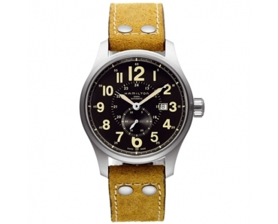 ハミルトン メンズ カーキ オフィサー オート KHAKI OFFICER AUTO H70655733