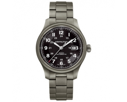 ハミルトン メンズ カーキ フィールド チタニウム KHAKI FIELD TITANIUM H70565133