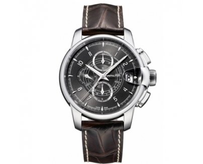 ハミルトン メンズ レイルロード オートクロノ RAILROAD AUTO CHRONO H40616535