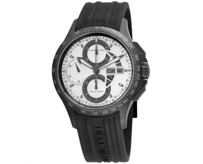 ハミルトン メンズ カーキ キング オートクロノ KHAKI AUTO CHRONO H64656351