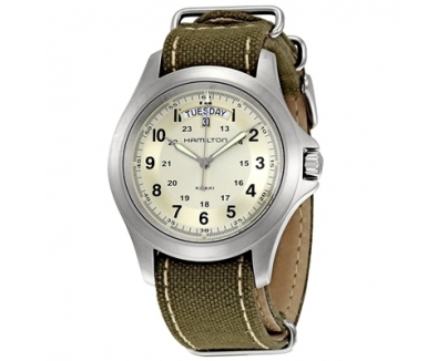 ハミルトン メンズ カーキ キング KHAKI KING H64451823