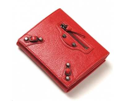 バレンシアガ 2つ折り財布[小銭入れ/IDポケット付き] ROUGE278738 d940t 6420