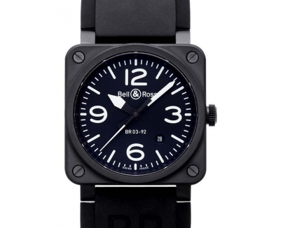 ベル＆ロススーパーコピー BR03-92 ブラック セラミック BR03-92 BLACK CERAMIC-R