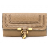 クロエ CHLOE マーシー カーフレザー 長財布 ナッツ【NUT】 3P057...
