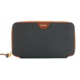 クロエ CHLOE ベア 長財布 ブラック＆ブラウン 3P0152-833-00...