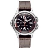 ハミルトン メンズ カーキ ネイビー GMT KHAKI NAVY GMT H7...