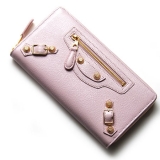 バレンシアガ ラウンドファスナー 長財布[小銭入れ付き] POUDRE25305...