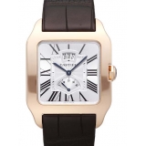 カルティエ スーパーコピー Cartier サントス デュモン カレンダー&パワ...