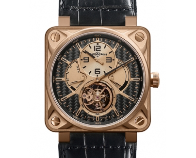 ベル＆ロス スーパーコピー AVIATION　46MM　BR01-TOURBILLON PINK GOLD
