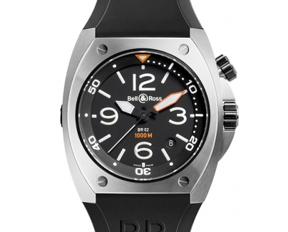 ベル＆ロス スーパーコピー MARINE　AUTOMATIC BR02-92 STEEL
