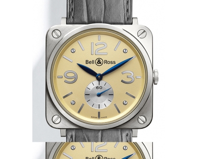 ベル＆ロス スーパーコピー AVIATION　39MM BRS-WHITE GOLD