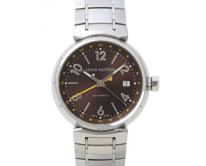 ルイヴィトン 時計 スーパーコピー タンブール GMT / Q11311