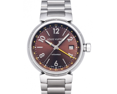 ルイヴィトン 時計 スーパーコピー タンブール GMT / Ref.Q11313