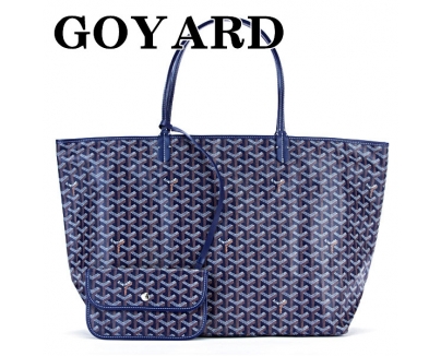 ゴヤール スーパーコピー GOYARD バッグ トートバッグ メンズ レディース サンルイGM ヘリンボーン ネイビー AMALOUIS GM 12