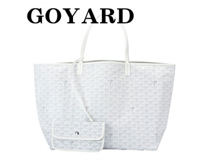 ゴヤール スーパーコピー GOYARD バッグ レディース トートバッグ かばん ホワイト(白)AMALOUIS GM 50