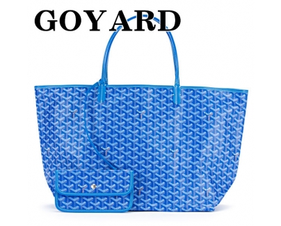 ゴヤール スーパーコピー GOYARD バッグ トートバッグ メンズ レディース サンルイGM ヘリンボーン ブルー AMALOUIS GM 10 