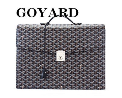 ゴヤール スーパーコピー GOYARD バッグ メンズ ブリーフケース ビジネスバッグ ブラック(黒) ABUCHYPRE 1S 01
