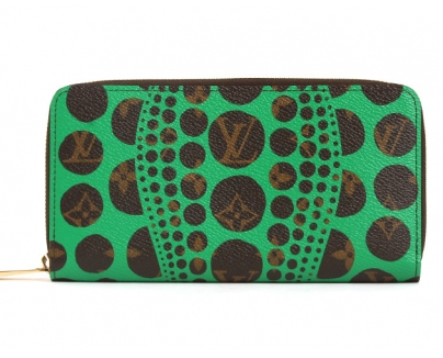 ルイヴィトン スーパーコピー LOUIS VUITTON モノグラム パンプキン ドット ジッピーウォレット 長財布 ヴェール M60451