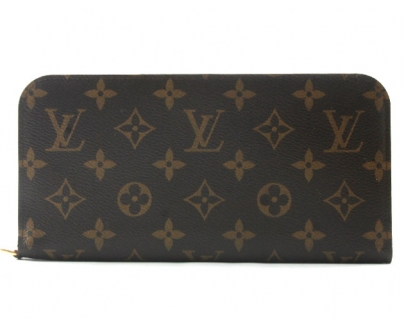 ルイヴィトン スーパーコピー LOUIS VUITTON モノグラム ポルトフォイユ・アンソリット 長財布 ルージュ M60454