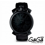 ガガ ミラノ 腕時計 スーパーコピー MANUALE48MM PVD スイスメイ...