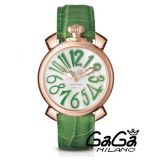 ガガ ミラノ 腕時計 コピー MANUALE 40MM GOLD PLATEDま...