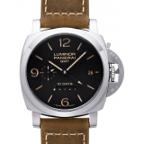 パネライ スーパーコピー ルミノール 1950 10デイズ GMT アッチャイオ...