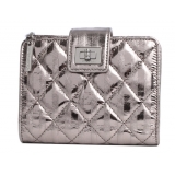シャネル スーパーコピー CHANEL キルティング＆ストライプ 二つ折財布 メ...